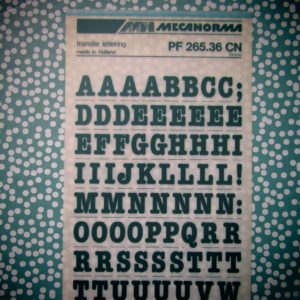 American Typewriter - PF 265.36 CN - 10 mm - #551