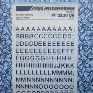 Helvetica Light - PF 23.20 CN - 5.8 mm - #986