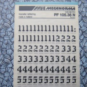 Old English - PF 105.36 N - 9.6 mm. - #1171