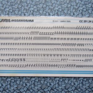 Caslon Italic - 251.24 LN - 6 mm - karton