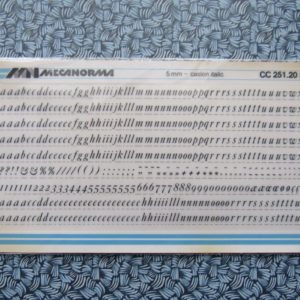 Caslon Italic - 251.20 LN - 5 mm - karton