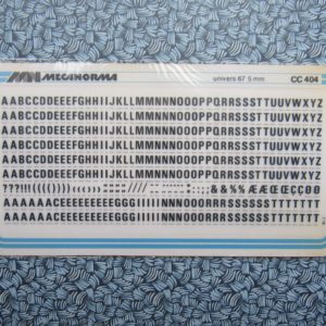 Univers 67 - CC404- 5.0 mm - karton