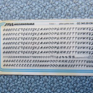 Gillies - CC 343.20 CN - 5 mm - karton