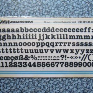 Typewriter - CC 321.36 LN - 10 mm - karton