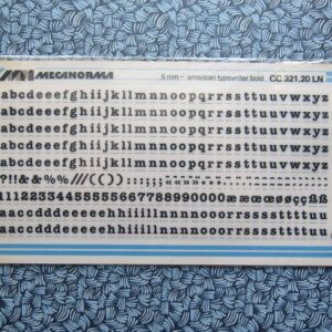 Typewriter - CC 321.20 LN - 5 mm - karton