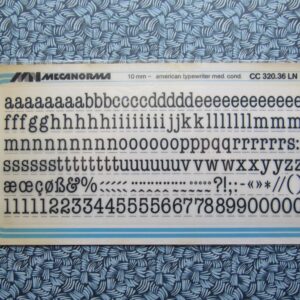 Typewriter - CC 320.36 LN - 10 mm - karton