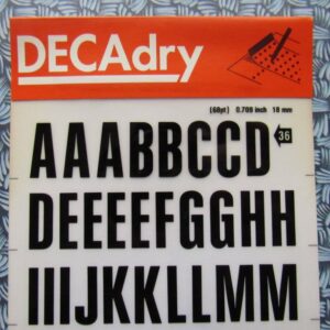 DECAdry - Nr. 36 - 18 mm - Helvetica