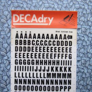DECAdry - Nr. 61 - 8 mm - Helvetica