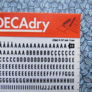 DECAdry - Nr. 69 - 5 mm - Univers 59